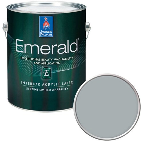 셔윈윌리암스 에메랄드 페인트 1L, SW6234 Uncertain Gray