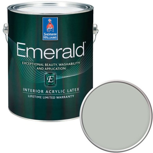 셔윈윌리암스 에메랄드 페인트 1L, SW6205 Comfort Gray