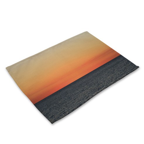 비케이 숲 나무 힐링 식탁매트, 17, 가로 42cm x 세로 32cm