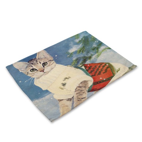 비케이 동물의 왕국 식탁매트, 35, 가로 42cm x 세로 32cm