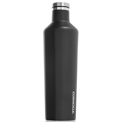 콕시클 워터맨 캔틴 보온보냉병, 매트블랙, 470ml