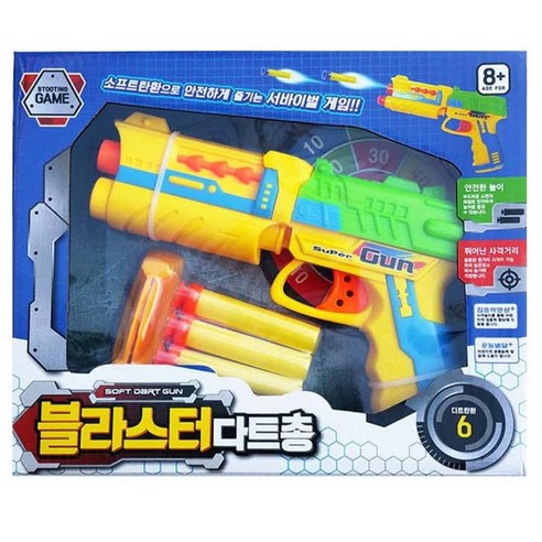 재미존 블라스터 다트 총, 1개