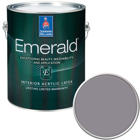 셔윈윌리암스 에메랄드 페인트 1L, SW9156 Gris Morado