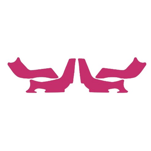 블루코드 벨벳 도어커버 쉐보레, 윈스톰, 와인