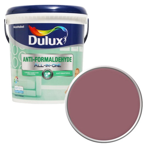 듀럭스 안티 포름알데히드 올인원 페인트 3L, Juicy Blackcurrant
