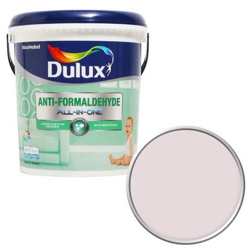 듀럭스 안티 포름알데히드 올인원 페인트 3L, Silky Rose