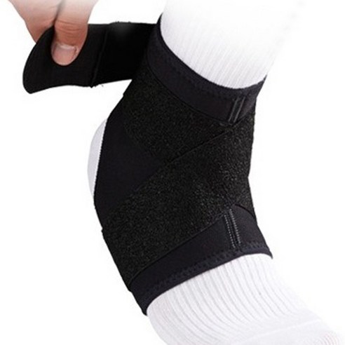 맥데이비드 Ankle Support with Wrap Around Strap 432R, 검정