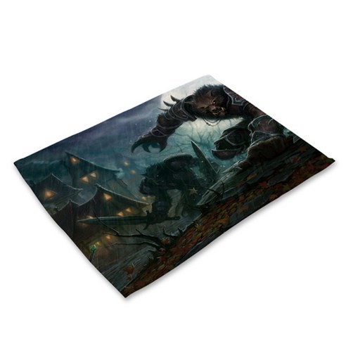 비케이 게임캐릭터 식탁매트, 17, 가로 42cm x 세로 32cm