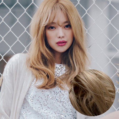 핑크에이지 수시뱅 슬림 미니 시스루뱅 모스트사 앞머리 가발, GB1 골드브라운, 1개
