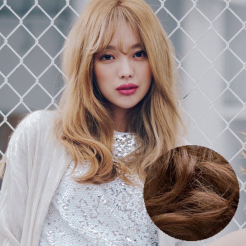 핑크에이지 수시뱅 슬림 미니 시스루뱅 모스트사 앞머리 가발, OB1 오렌지브라운, 1개