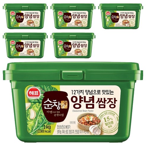 순창궁 12가지 양념으로 맛있는 양념쌈장, 1kg, 6개