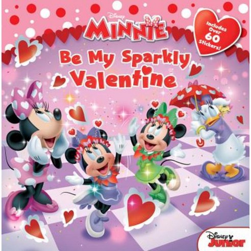 Minnie Be My Sparkly Valentine Paperback, Disney Press