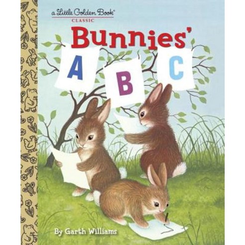 Bunnies'' ABC Hardcover, Golden Books