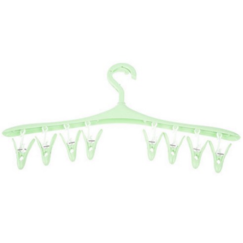 블럭마트 집게형 빨래건조걸이 민트, 4개입, 1개
