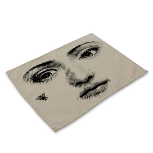 비케이 Fornasetti 식탁매트, 4, 가로 42cm x 세로 32cm