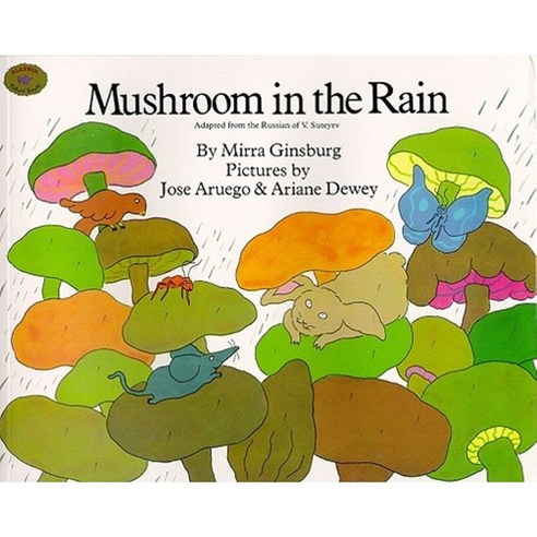 Mushroom in the Rain Paperback, Aladdin Paperbacks