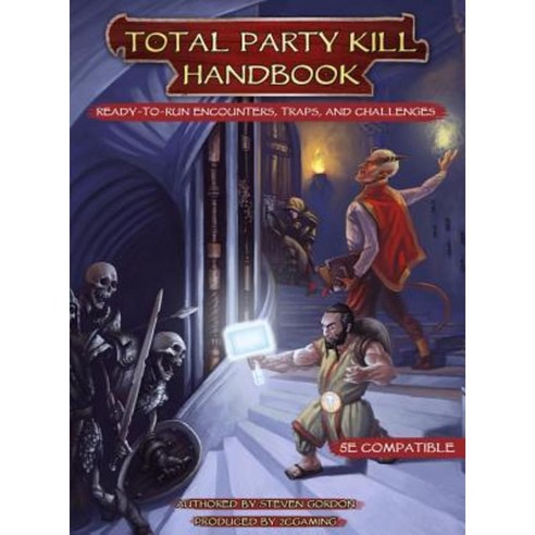 The Total Party Kill Handbook Hardcover, 2cgaming, LLC.