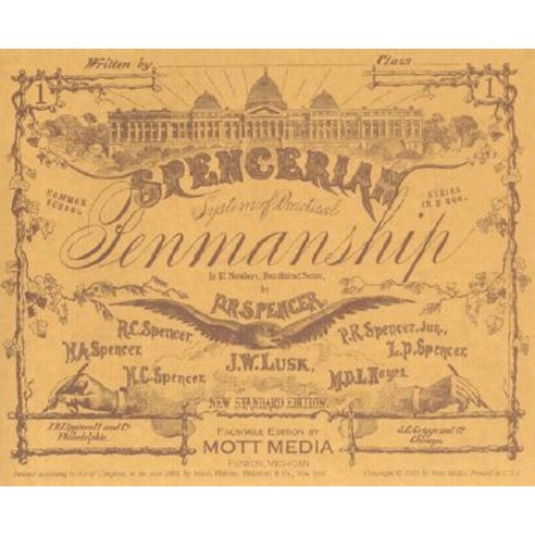Spencerian Penmanship Copy Bk 1 Paperback, Mott Media (MI)