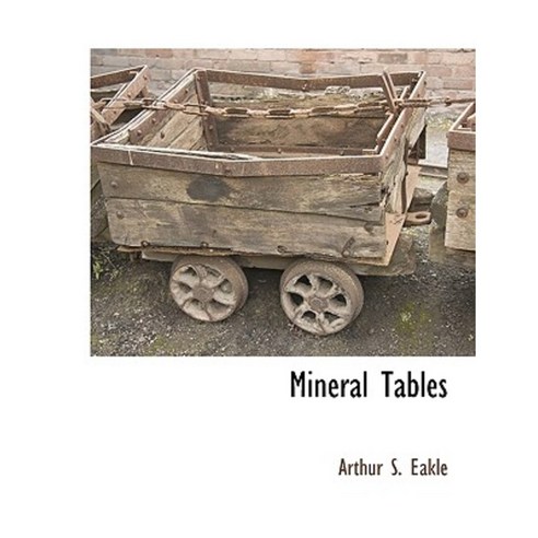 Mineral Tables Paperback, BCR (Bibliographical Center for Research)