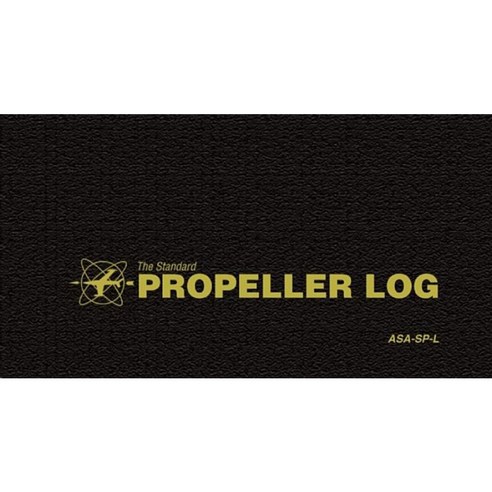 The Standard Propeller Log: Asa-Sp-L Paperback, Aviation Supplies & Academics