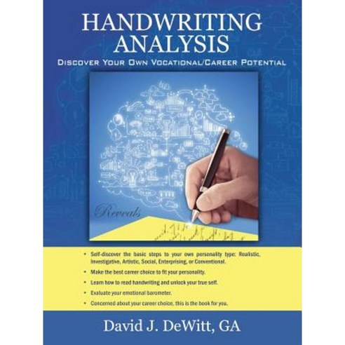 Handwriting Analysis: Discover Your Own Vocational/Career Potential Paperback, Outskirts Press