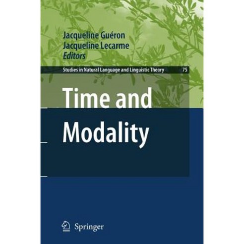 Time and Modality Paperback, Springer