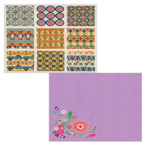벨라 실리콘 식탁매트 2p 꽃가지1 세트, 꽃가지1, 카펫트4, 385 x 285 mm, 두께 1mm