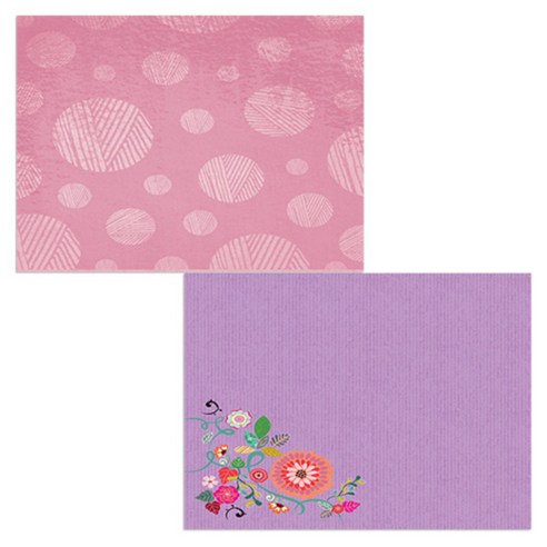 벨라 실리콘 식탁매트 2p 꽃가지1 세트, 꽃가지1, 털실패턴2, 385 x 285 mm, 두께 1mm