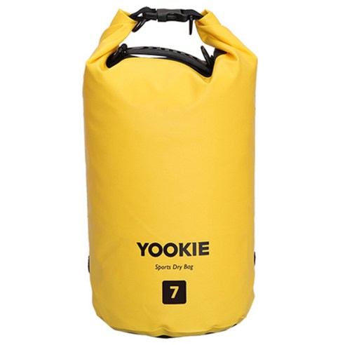 yookie 드라이백 방수가방 7L, 옐로우