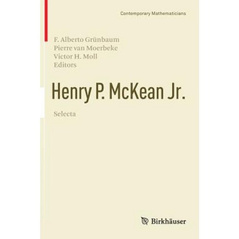 Henry P. McKean Jr. Selecta Hardcover, Birkhauser