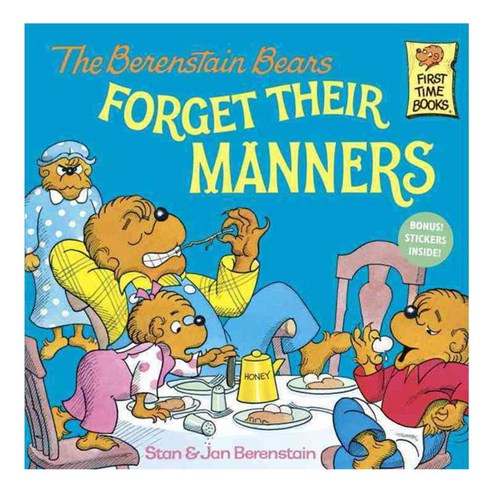 Berenstain Bears Forget Their Manners (First Time Book), Random House