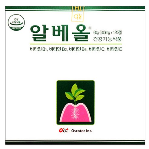 오스코텍 알베올 멀티비타민, 120정, 1개