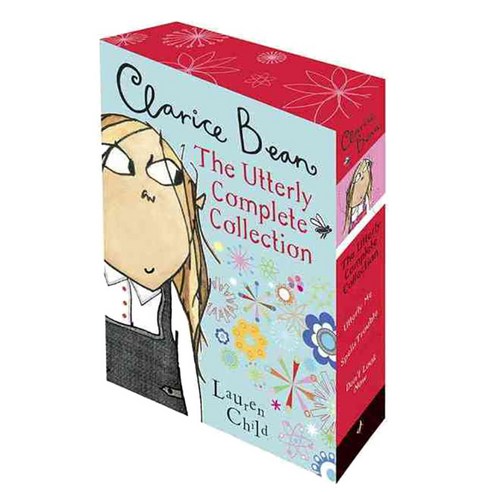 Clarice Bean: The Utterly Complete Collection: Don''t Look Know Spells Trouble Utterly Me Clarice Bean paperback, Candlewick Pr