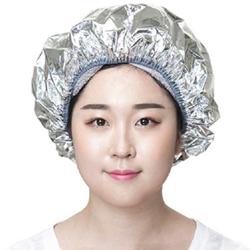 쫀쫀하고 질긴 도트 헤어캡 20장 여행용 샤워캡 염색비닐 헤어팩비닐덮개, 도트헤어캡 블루10장+핑크10장, 1개 Best Top5 10 에어라파 셀프 홈 케어 고급형 헤어 트리트먼트 캡, 실버, 2개