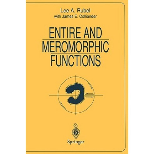 Entire and Meromorphic Functions Paperback, Springer