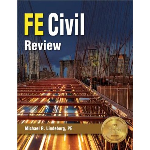 Fe Civil Review Paperback, Professional Publications Inc