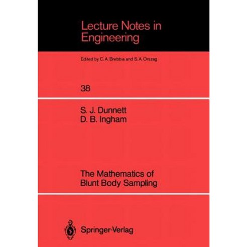 The Mathematics of Blunt Body Sampling Paperback, Springer