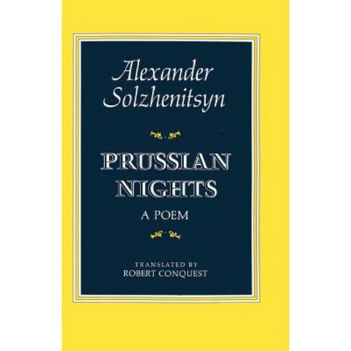 Prussian Nights: A Poem Paperback, Farrar Straus Giroux