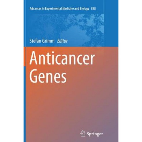 Anticancer Genes Paperback, Springer