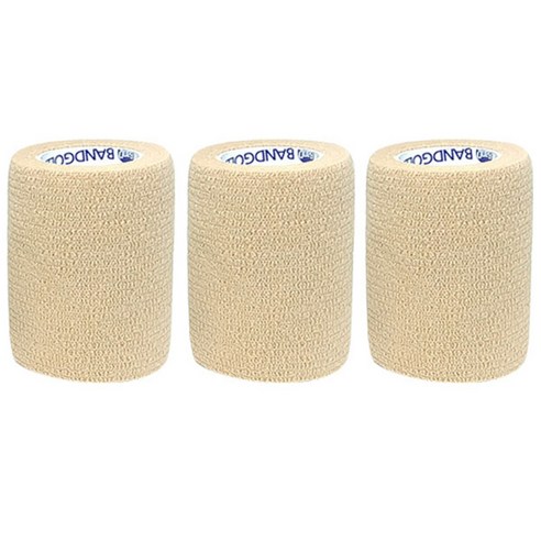 밴드골드 자가 점착 붕대 코바 75mm, 1개입, 3개