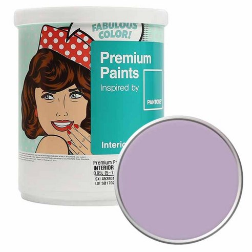 노루페인트 팬톤 내부용 무광 실내 벽면 페인트 1L, 16-3929 Grapemist
