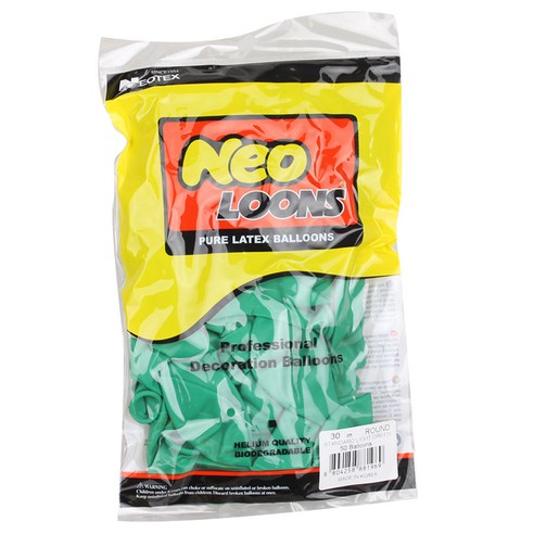 네오룬스 라운드풍선 30cm 50개입, 스탠다드 라이트그린, 1개
