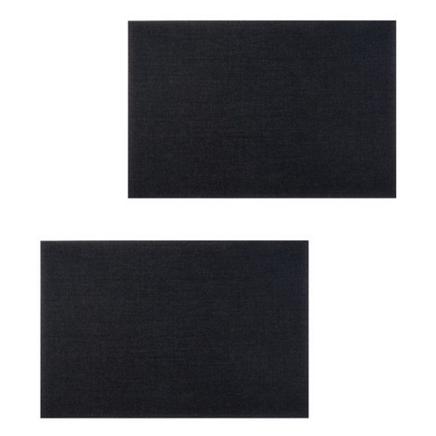 아울리빙 심플 기본칼라 식탁매트 2p, E, 45 x 30 cm