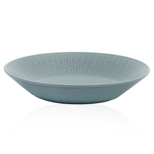 젠 포레스트 굽부 찬기 17cm, 그레이 블루, 1개