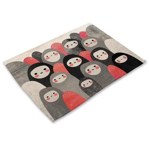 리빙팝 스페이스 우주인 테이블매트, 07, 42 x 32 cm