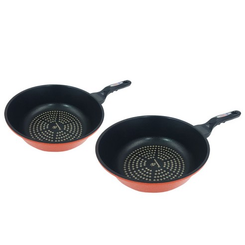 코코렉스 다이아몬드 코팅 궁중팬 2p 명절 선물 세트, 1세트, 궁중팬 26cm + 28cm