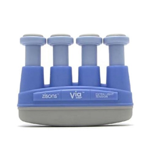ZISONS VIA GRIP 2LBS 악력기 0.9kg, 스카이블루