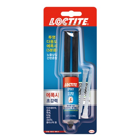 록타이트 인스턴트 믹스 에폭시 14ml, 1개