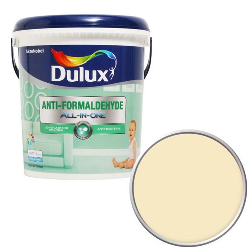 듀럭스 안티포름알데히드 올인원 페인트3L, Soft Yellow