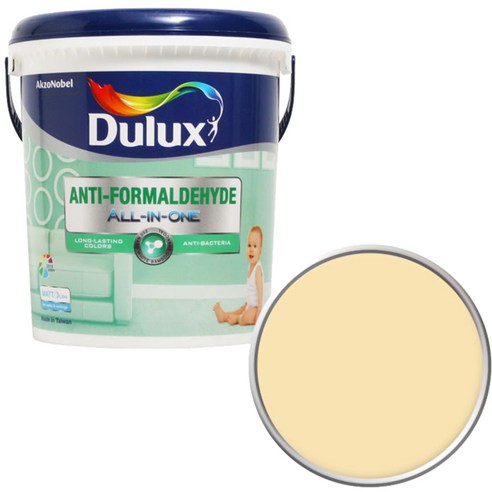 듀럭스 안티 포름알데히드 페인트 3L, Sweet Buttercup